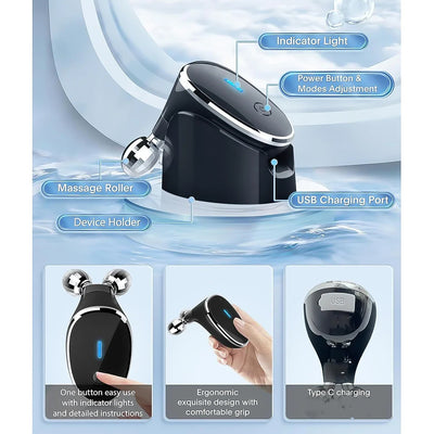 Microcurrent- Facial- Device Micro Current Face Massager Roller (1 Pc) - second image