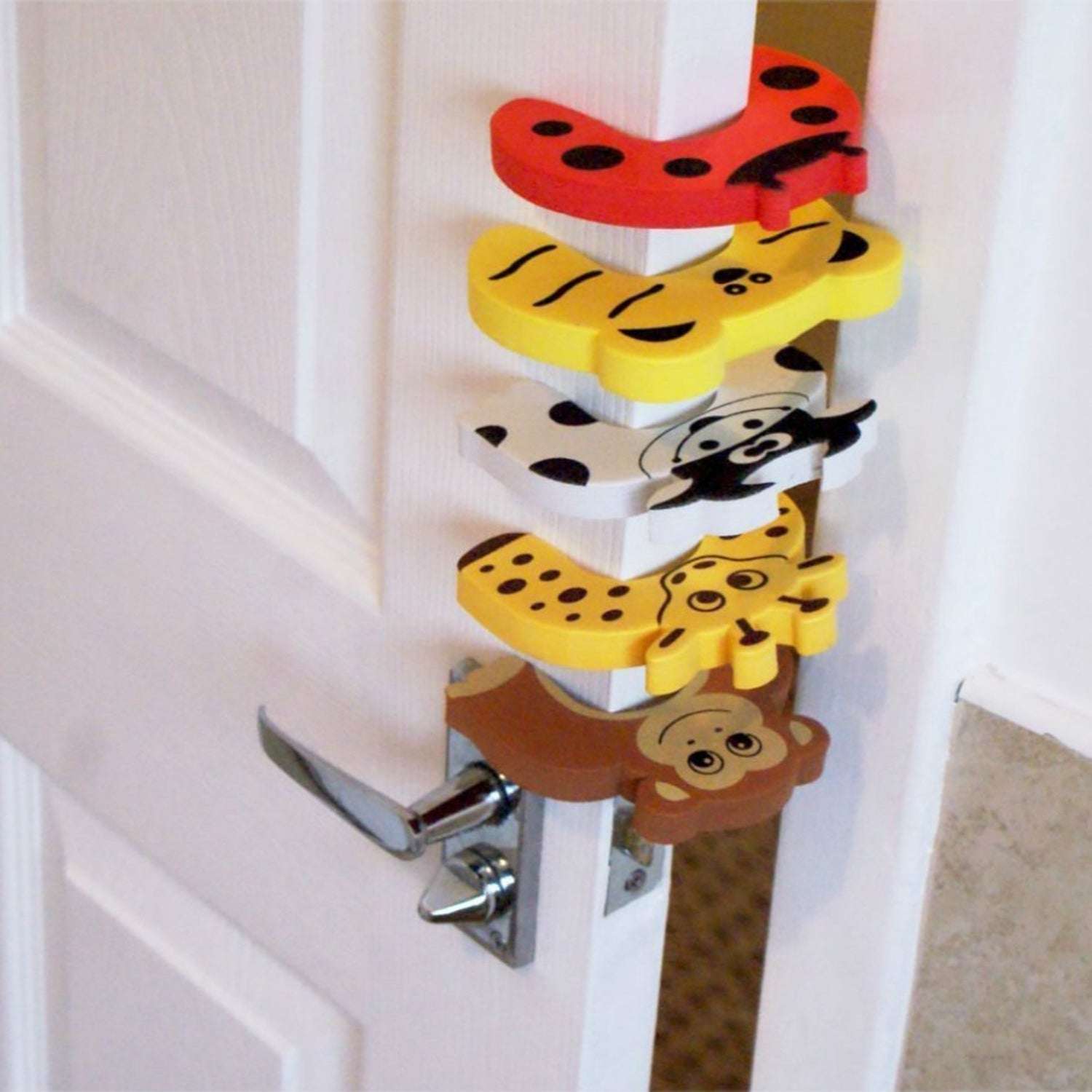 1 Pc Mix Door Stopper Used In All Kinds Of Household And Official Places Specially For Controlling Motion Of Doors. - LootFaat
