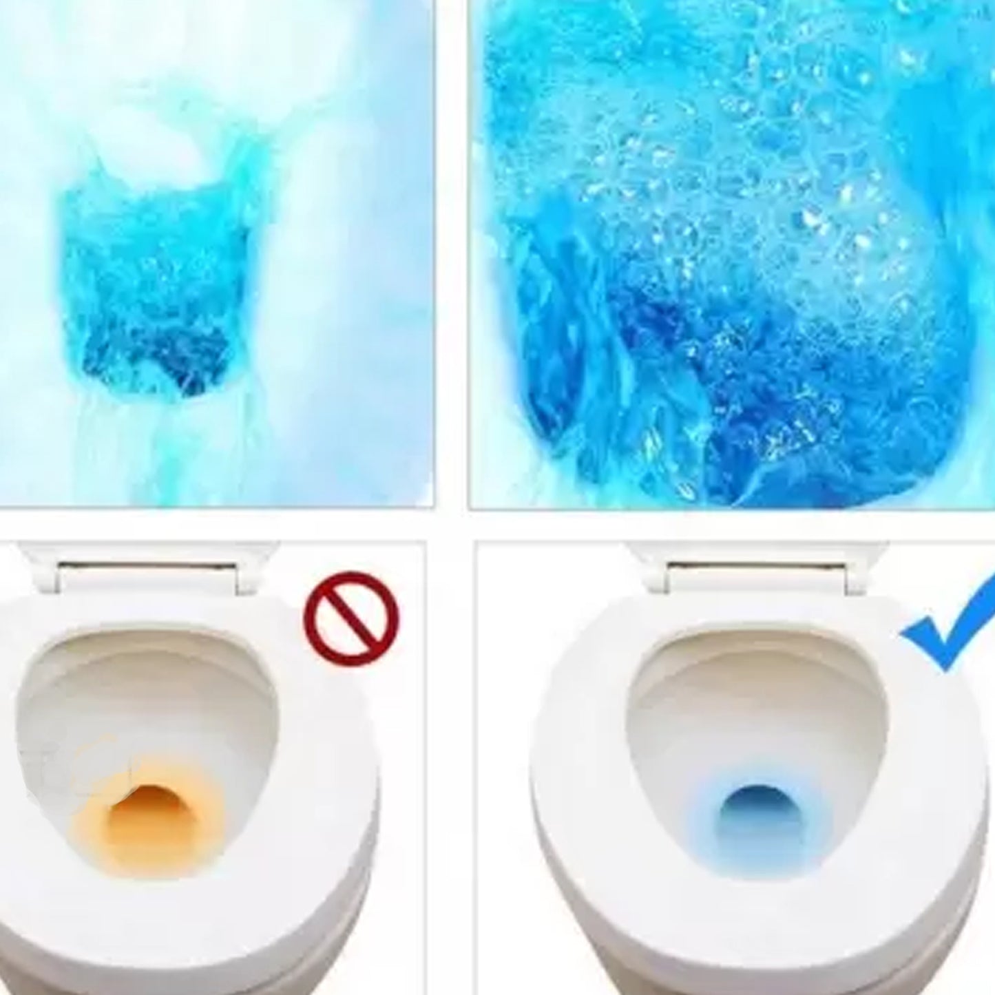 Toilet Cleaner Flush Tab Ocean Blue 100 Gram - LootFaat