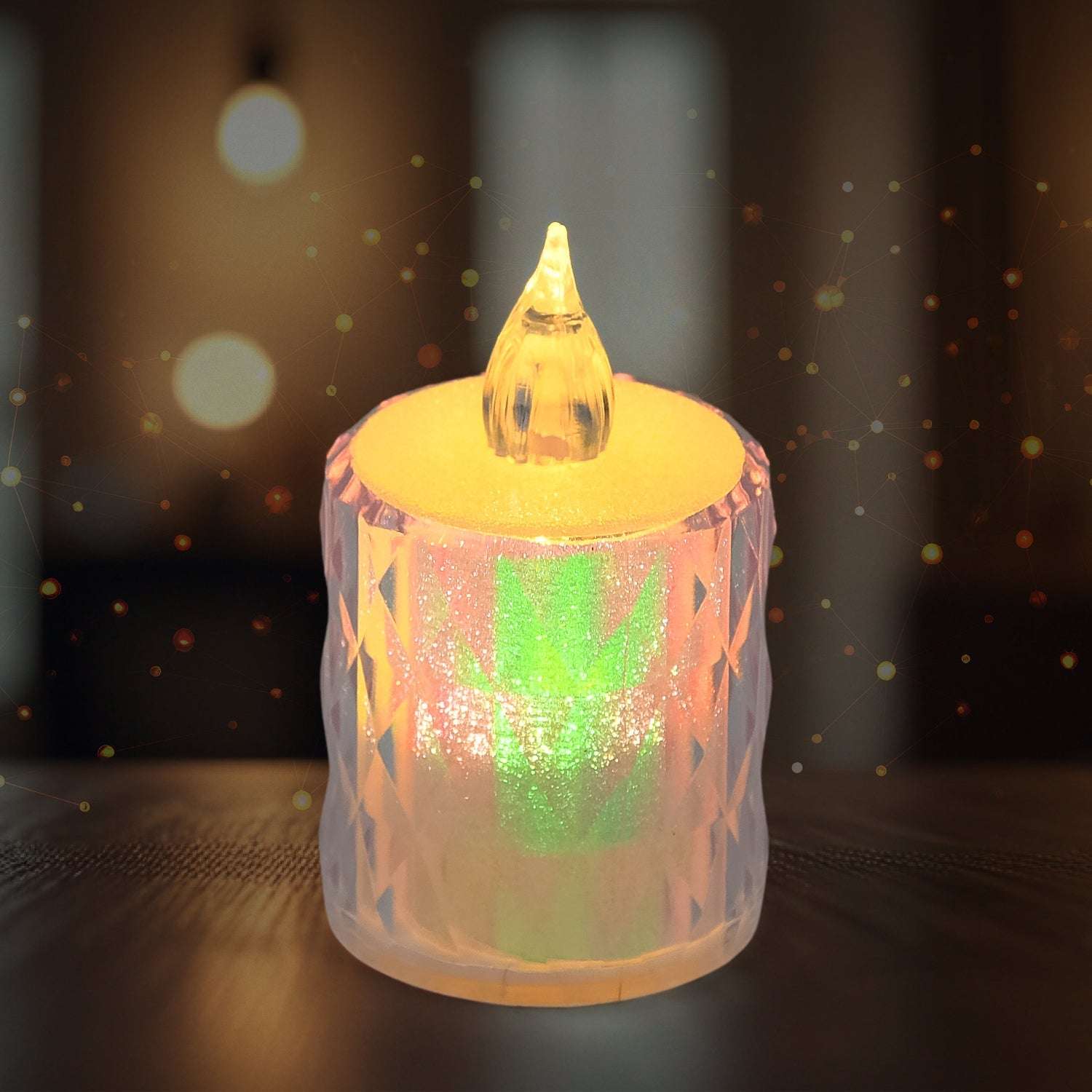 Festive Lighting For Any Occasion 12 Pack Led Tealight Candles - LootFaat