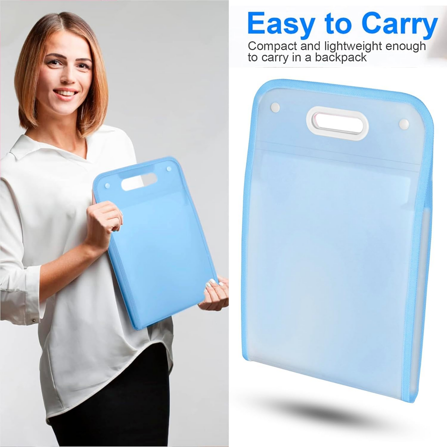 13 Pocket Document File Folder with Handle Stationery detail view 10