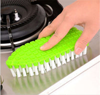 Flexible Plastic Cleaning Brush For Home Kitchen And Bathroom - LootFaat