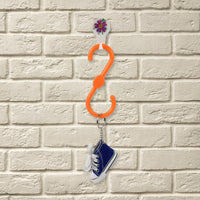 S Shape Plastic Hooks Hanger For Hanging Cloth (3 Pcs Set) - LootFaat