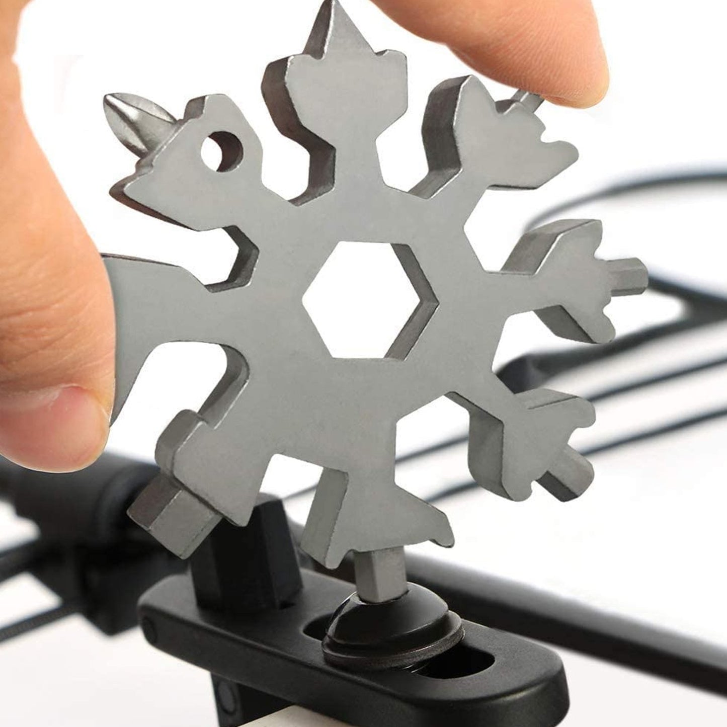 Snowflake Multi-tool Stainless Steel Snowflake Bottle Opener - LootFaat