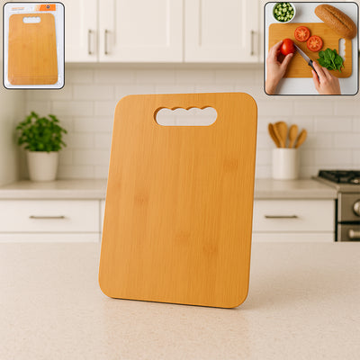 7122 Wooden Chopping Board For Vegetable Cutting  Kitchen Use - second image
