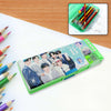 Multipurpose Compass Box Pencil Box With 2 Compartments For School Cartoon Printed Pencil Case For Kids Birthday Gift For Girls  Boys Cartoon Printed Pencil Case For Kids.