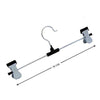 Hangers With 2-adjustable Anti-rust Clips (Pack Of 12)