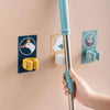 Self Adhesive Mop and Broom Holder - Magic Sticker Series