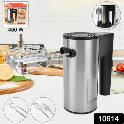 Orbit 450W Electric Hand Mixer with 5 Speeds, Turbo & Stainless Steel Attachments - second image
