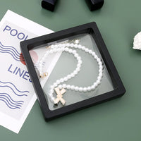 Transparent Jewellery Display Box (9x9 Cm  1 Pc)