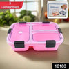 3-Compartment Insulated Lunch Box for Kids & Adults