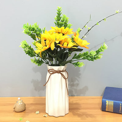 Plastic Vase  Pot - Elegant Design-ideal Gift For Friends And Family (1 Pc) - second image