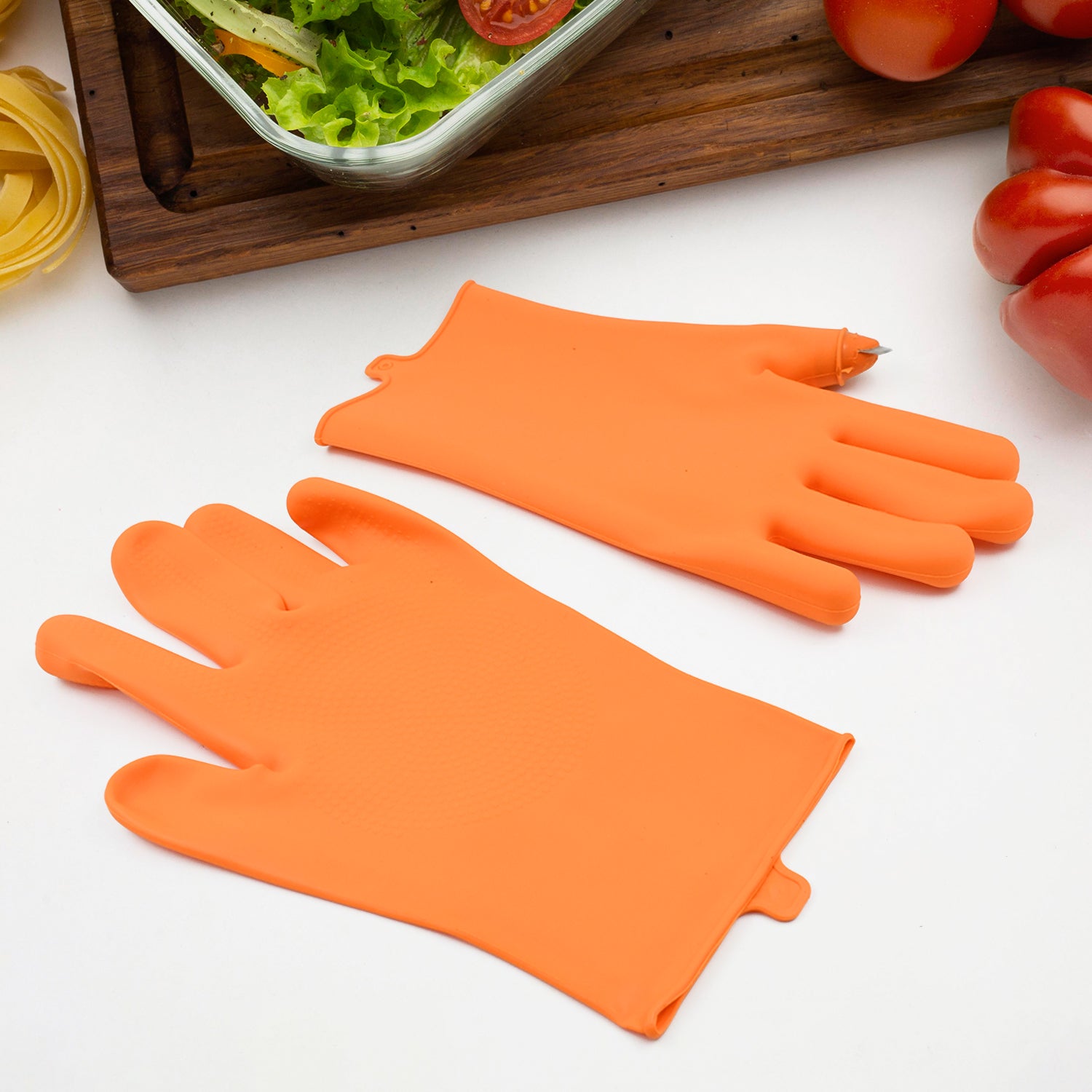 Gloves Silicone Thumb Knife Finger Protector - LootFaat