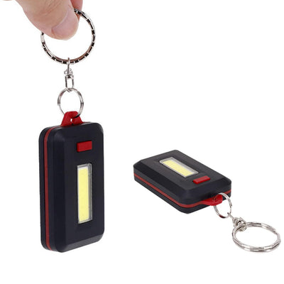 Led Keychain Cob Light With Hook  Loop Sticker. 3 Light Modes (1 Pc  Battery Not Included) - second image