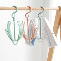 Small Shoes Drying Hanger Rotatable Shoe Hanging Racks (1pc) - LootFaat