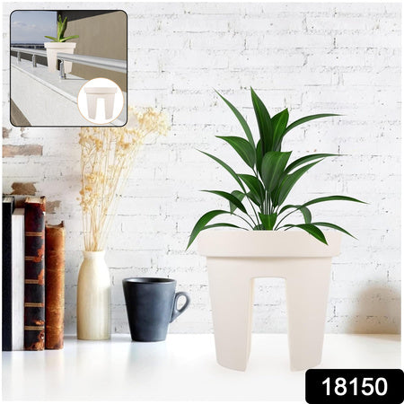 Bling Decor Riding Pot - Creative Balcony Flower Pot Holder