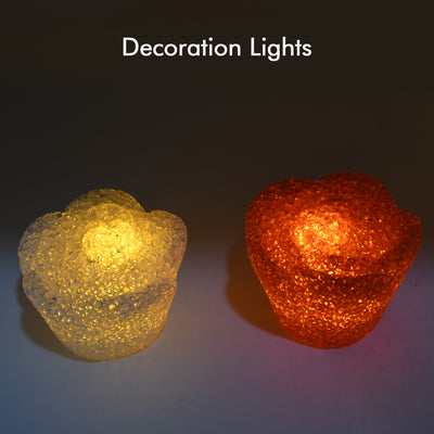 Multi Shape Small Light Lamps Led Shape Crystal Night Light Lamp (6 Pc Set) - second image