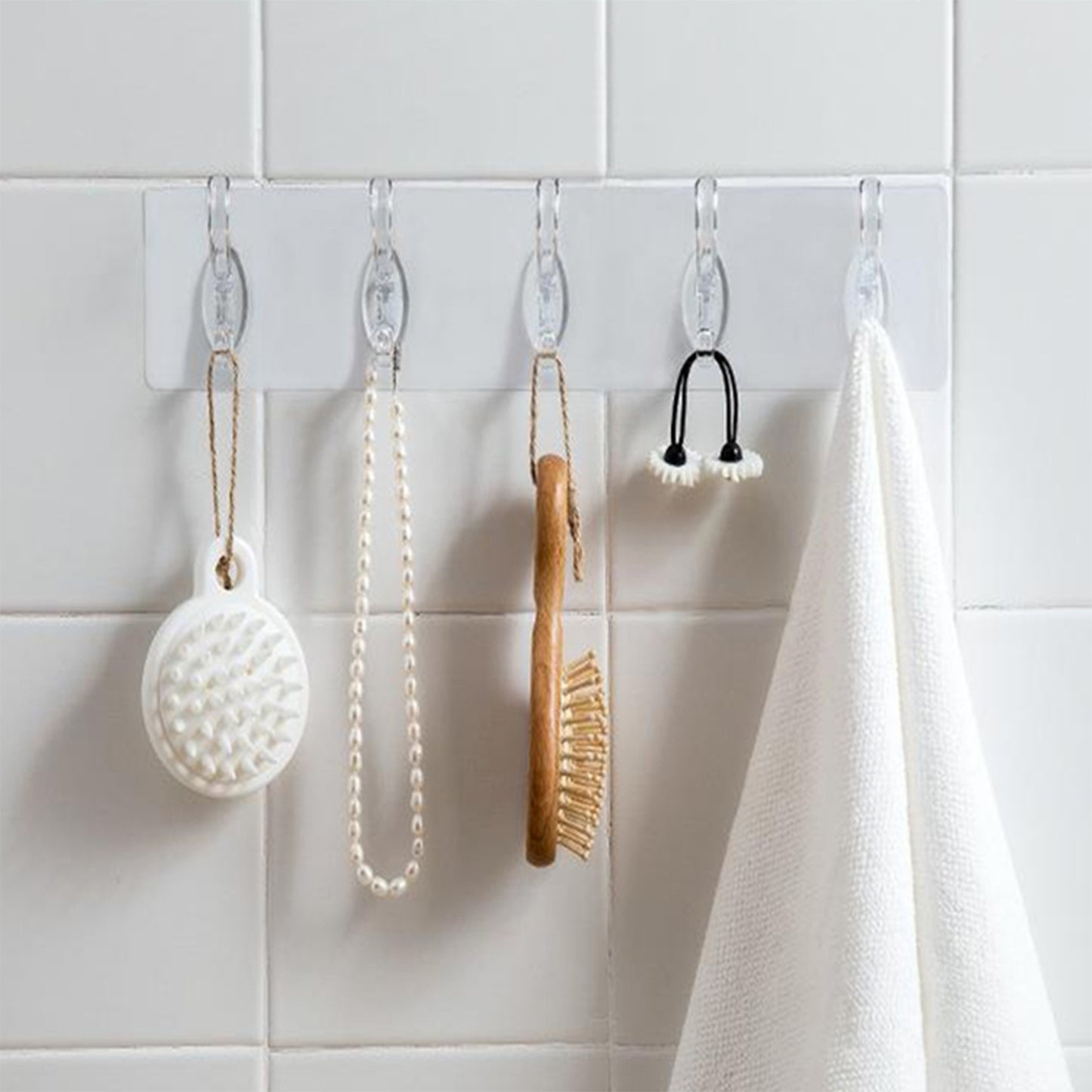 Adhesive Transparent Heavy Duty Wall Hook - LootFaat
