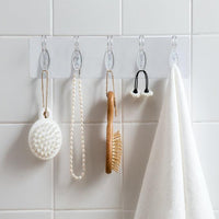 Adhesive Transparent Heavy Duty Wall Hook - LootFaat