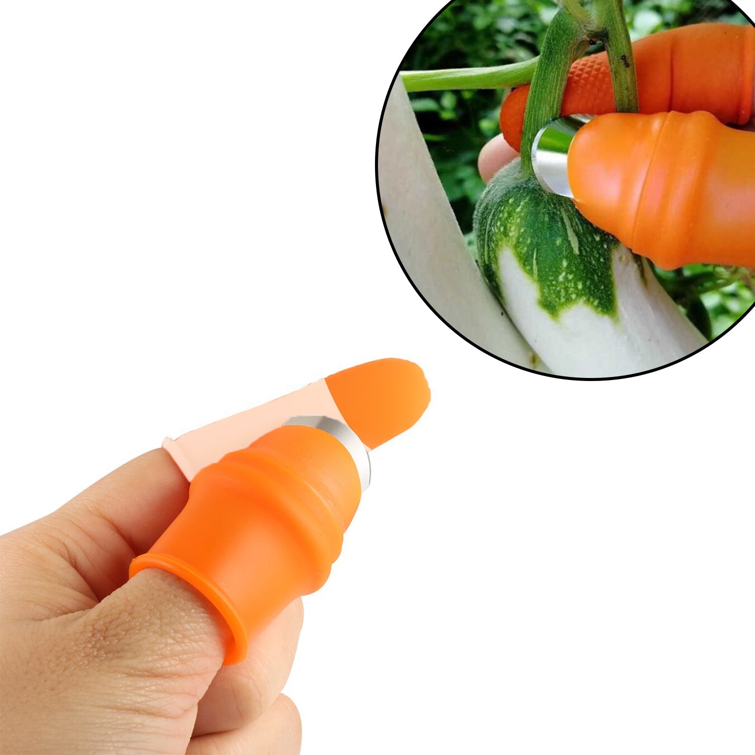 Vegetable Thumb Cutter And Tool With Effective Sharp Cutting Blade System. - LootFaat