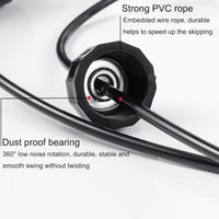 High-speed Skipping Rope With Foam Padded Handles (1 Pc)