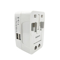 All-in-one Universal Worldwide Travelling Ac Adaptor Plug (Au  Uk  Us  Eu) International Power Charger Electric Usb Power Plug Socket Adapter Converter (1 Pc) - LootFaat