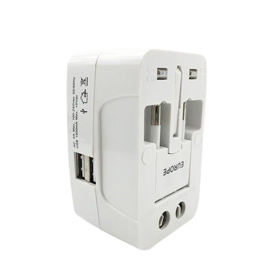 12671 All-in-one Universal Worldwide Travelling Ac Adaptor Plug (Au  Uk  Us  Eu) International Power Charger Electric Usb Power Plug Socket Adapter Converter (1 Pc) - second image
