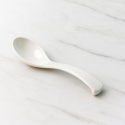 Plastic Soup Spoon  Deep Bowl (1 Pc  White) - second image