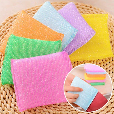 Scratch Proof Kitchen Utensil Scrubber Pad (Pack Of 12) - second image