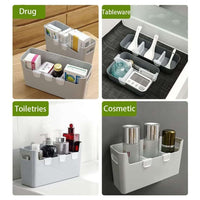 Refrigerator Organizer Bins with Clip - Adjustable Fridge Dividers (1 Pc)