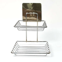 Kitchen Bathroom Soaps Storage Rack With 2 Hook For Home - LootFaat