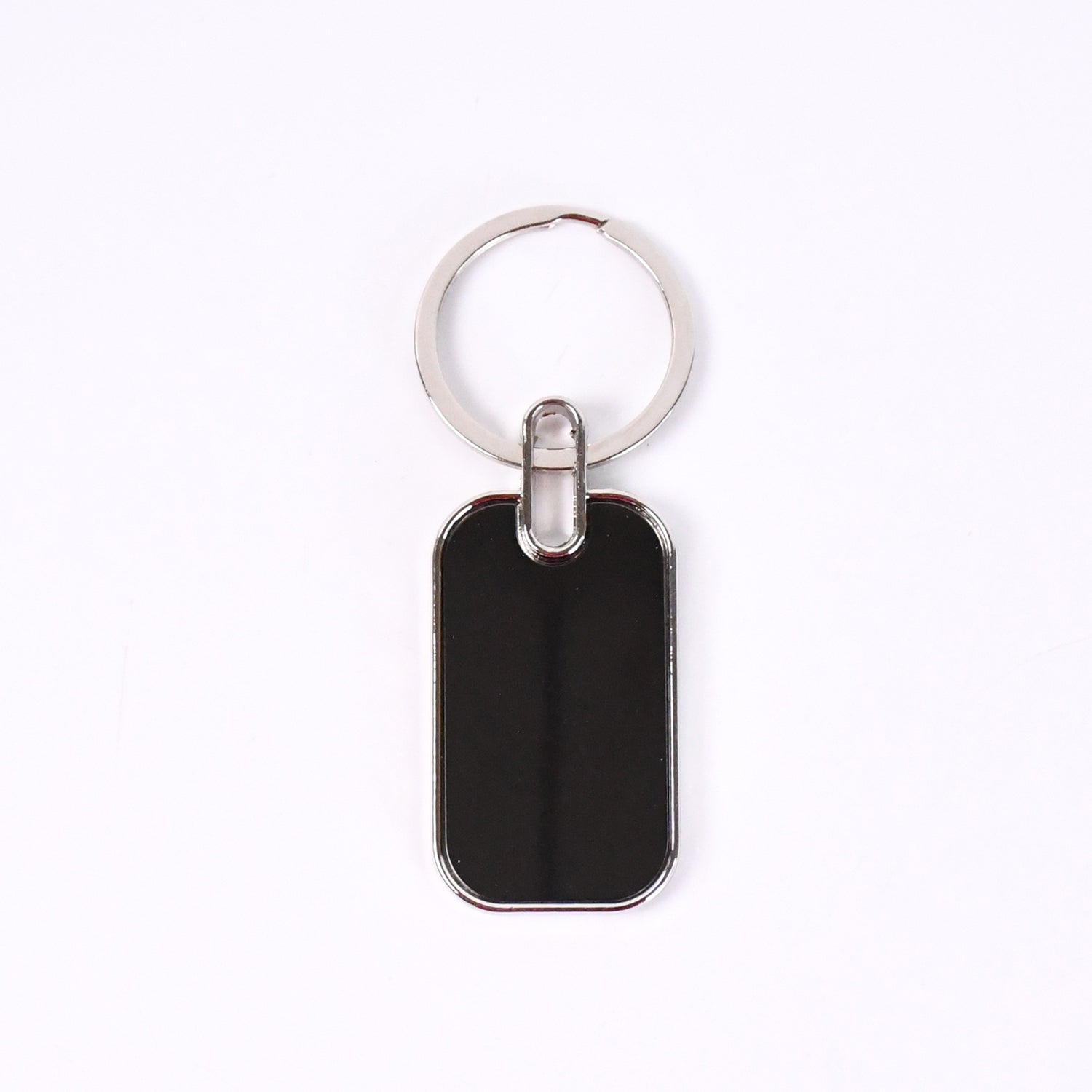 Keyring Metal Keychain Handbag Charm Round Oval Key Rings (1 Pc) - LootFaat