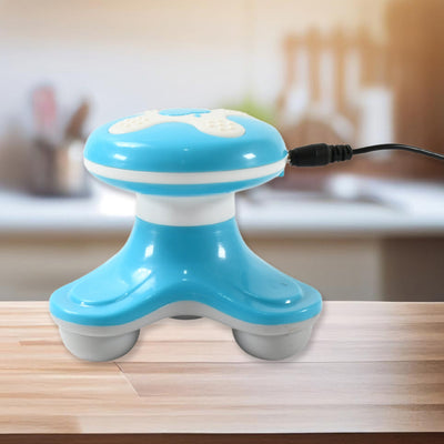 Multifunctional Mini Massager Triangle Electric Usb Massager Automatic Switch Relieve Fatigue As A Gift (1 Pc  Battery Not Included) - second image