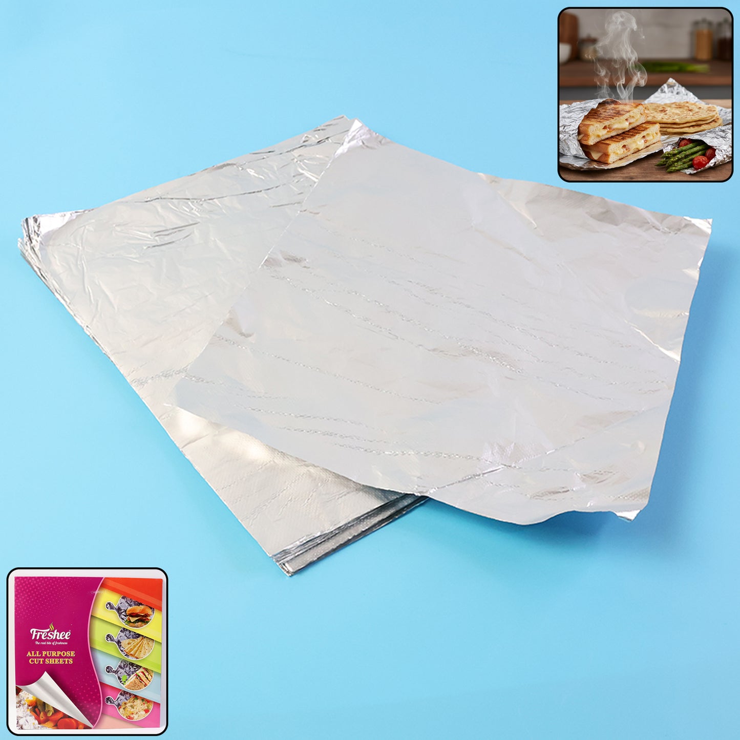 Premium Aluminium Foil Cut Sheets Home - Premium Quality - Best Quality & Value