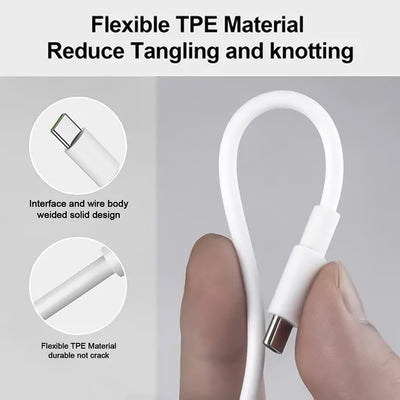 Type C Data Cable Fast Charging Cable (1 Mtr.  1 Pc) - second image