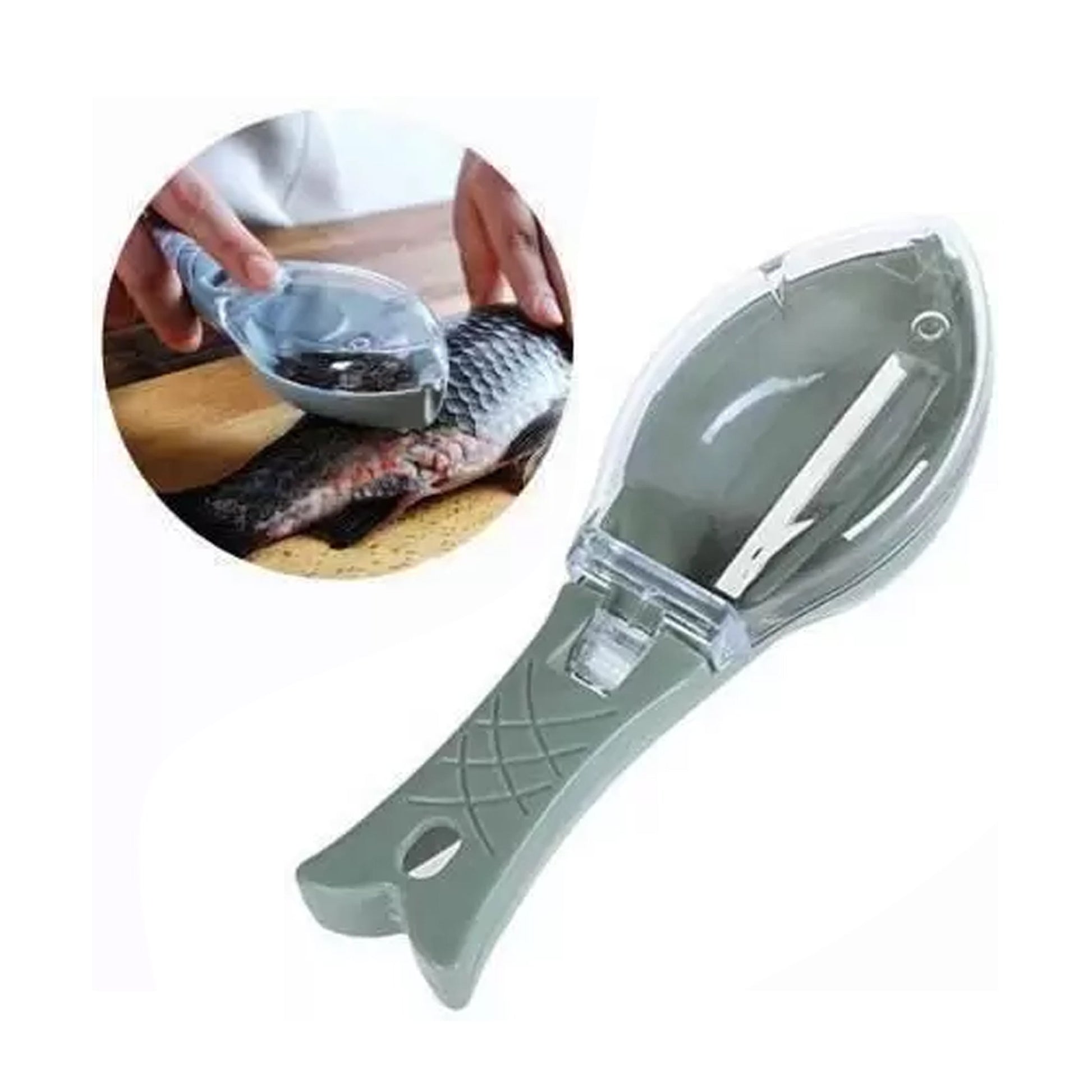 Fish Scale Scraper Peeler Fish Tools Kitchen - LootFaat