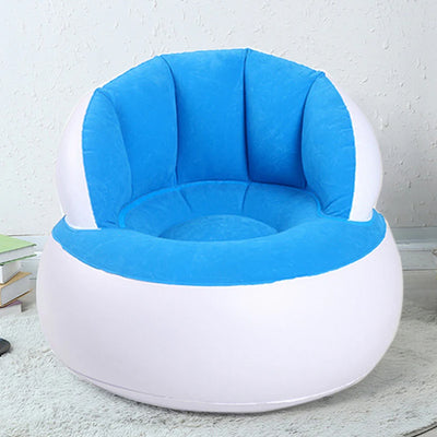 Inflatable Kids Sofa Chair with Backrest & Foot Pump - second image