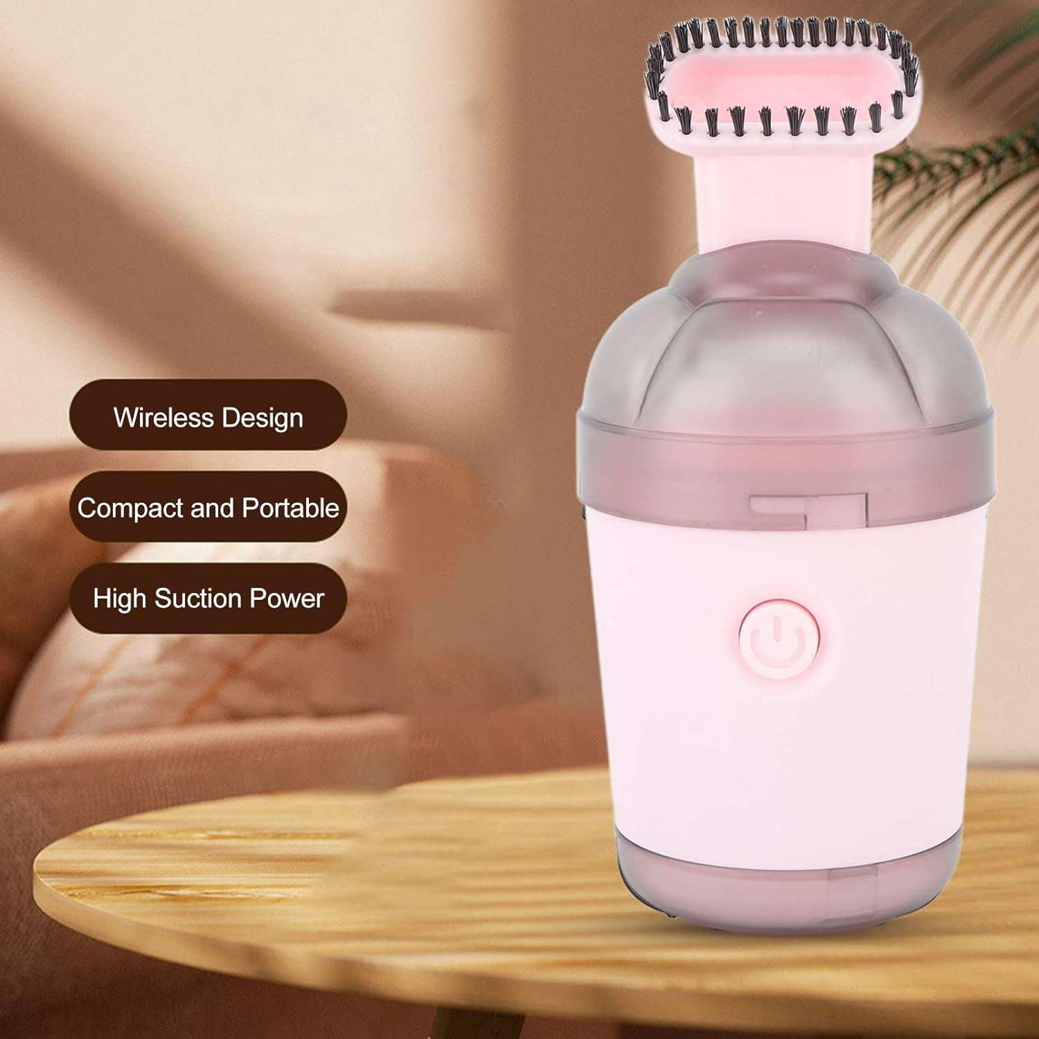 Handheld Vacuum Cleaner Cordless Desktop Vacuum Cleaner One Button Switch For Office (1 Pc) - LootFaat