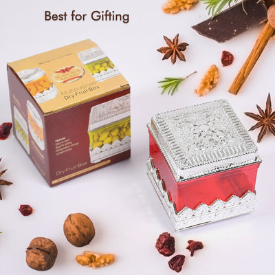 7129 Ruby Dryfruit Storage Container  Attractive Design Box For Home  Gifting  Kitchen Use - second image
