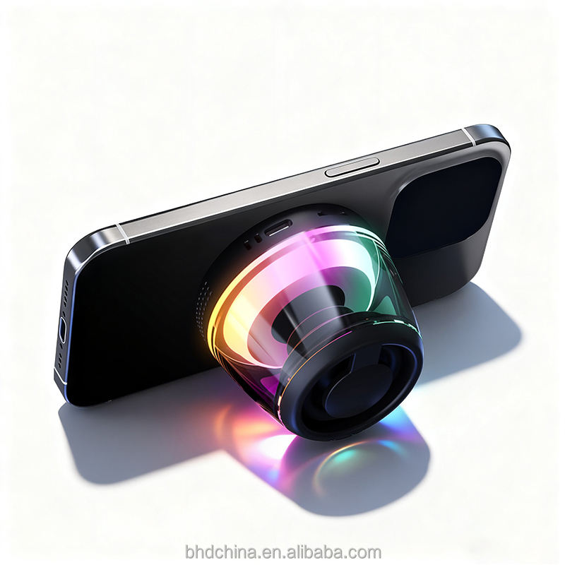 Wireless Magnetic Speaker 2-in-1 Bluetooth Speaker with RGB Lights