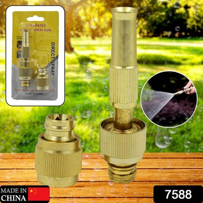 Adjustable High Pressure Brass Water Spray Nozzle