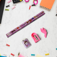Stationery Set For Girls And Boys  Kids Return Gift - 7 In 1 School Items For Kids-pencils Eraser Sharpener Pouch Pencil Extender  Birthday Gift Idea Stationary Kit Set For School Kids (Pack Of 7 Pcs Set) - LootFaat
