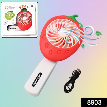 Rechargeable Handheld Mini Fan (Battery Not Included  Mix Color) - LootFaat