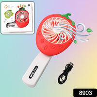 Rechargeable Handheld Mini Fan (Battery Not Included  Mix Color) - LootFaat