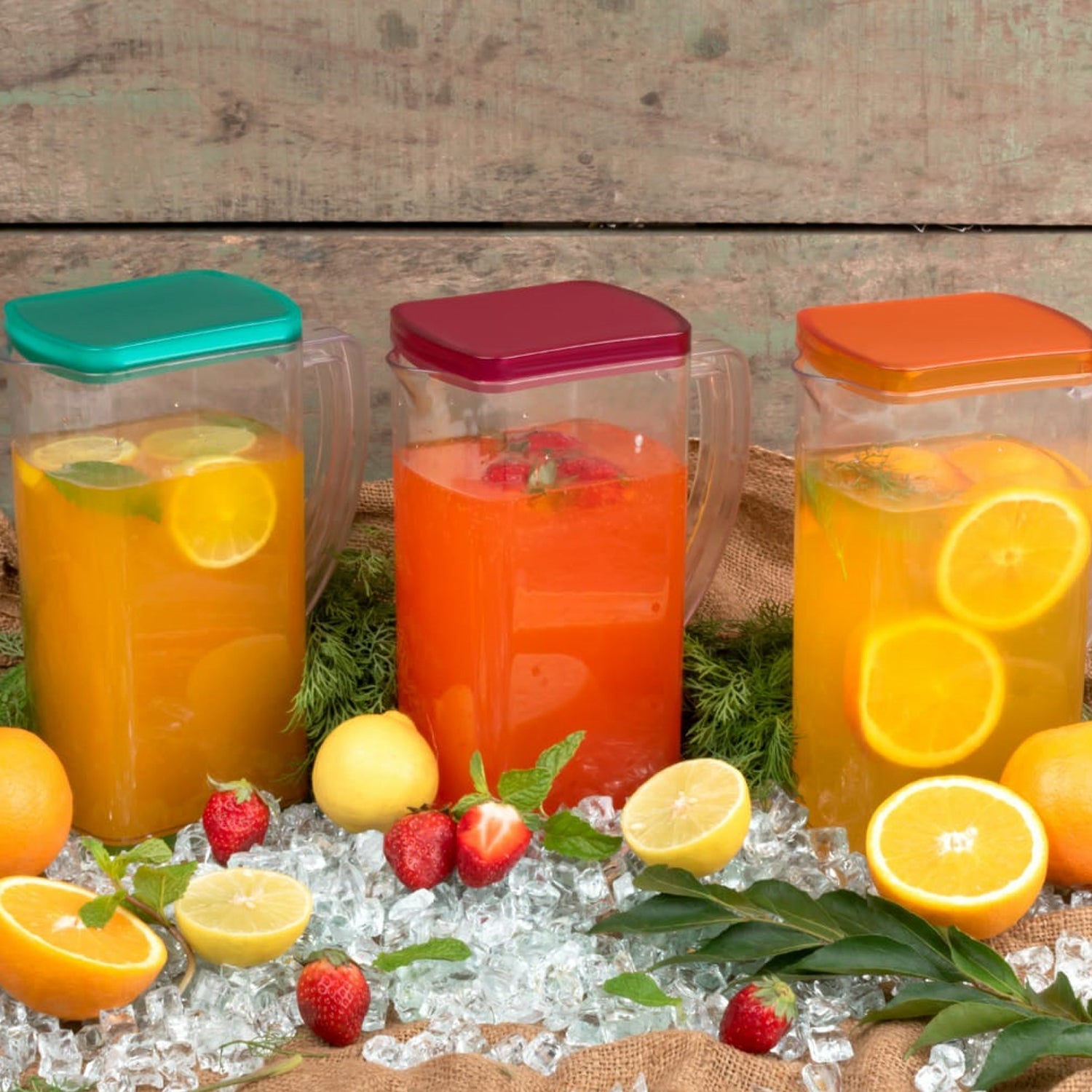 Resistant Glass Jug For Juice Milk Cold Or Hot Beverages - LootFaat