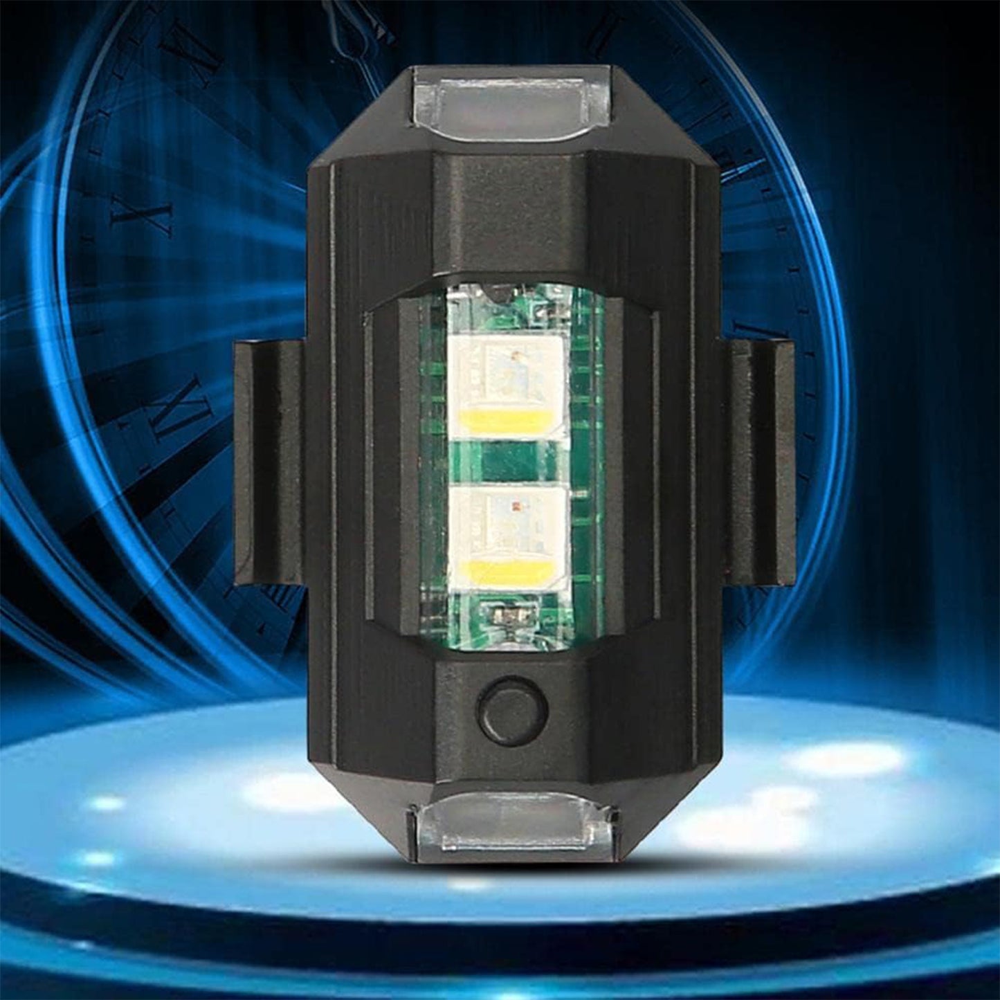Mini LED Strobe Lights - RGB Waterproof Anti-Collision Drone/Bike/Motorcycle Safety Light