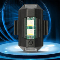 7497 Mini Led Strobe Lights Waterproof Lights Lightweight Rgb Led Lights Drone Strobe Lights Veicle Anti-collision Strobe Light Bike Motocycle Lights Usb Recharge  Multi-colors