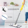 Hands-Free Squeeze Flat Mop with Microfiber Pads - 360° Rotating Head