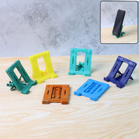 610 Adjustable 4 Steps Foldable Mobile Stand Holder (1 Pc)