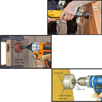 12 Pcs 19-64mm Hole Saw Kit - LootFaat